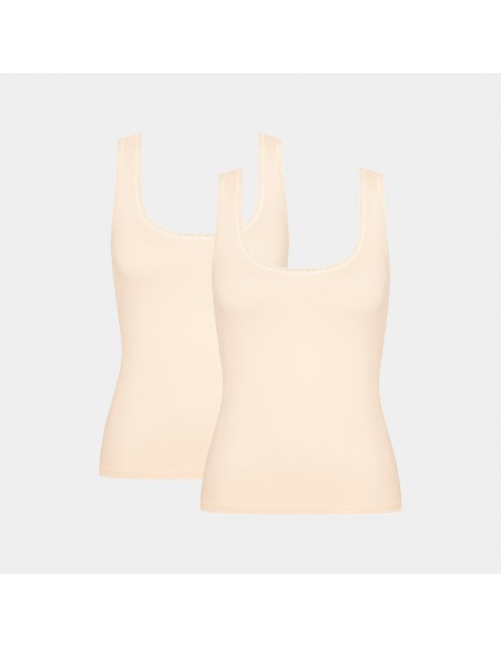 Sloggi GO Singlet C2P Vanille 2pack
