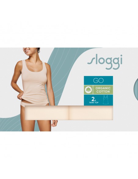 Sloggi GO Singlet C2P Vanille 2pack