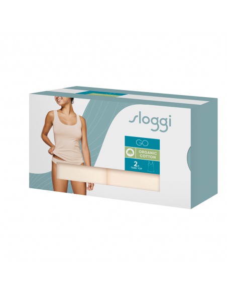 Sloggi GO Singlet C2P Vanille 2pack