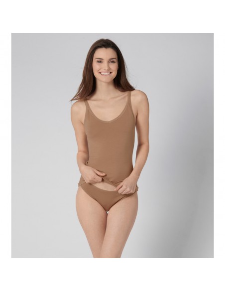 Sloggi GO Spaghetti Top C2P Cognac 2pack