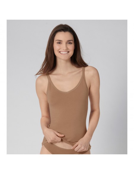 Sloggi GO Spaghetti Top C2P Cognac 2pack