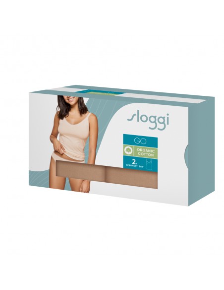 Sloggi GO Spaghetti Top C2P Cognac 2pack